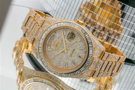 rolex armband met diamant|Rolex diamond dial.